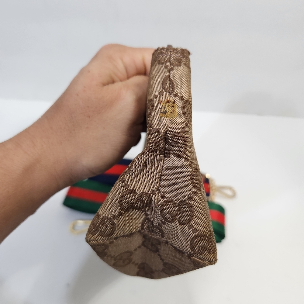 Gucci Authentic  pochette GG canvas bag pouch #103399 - Picture 7 of 16